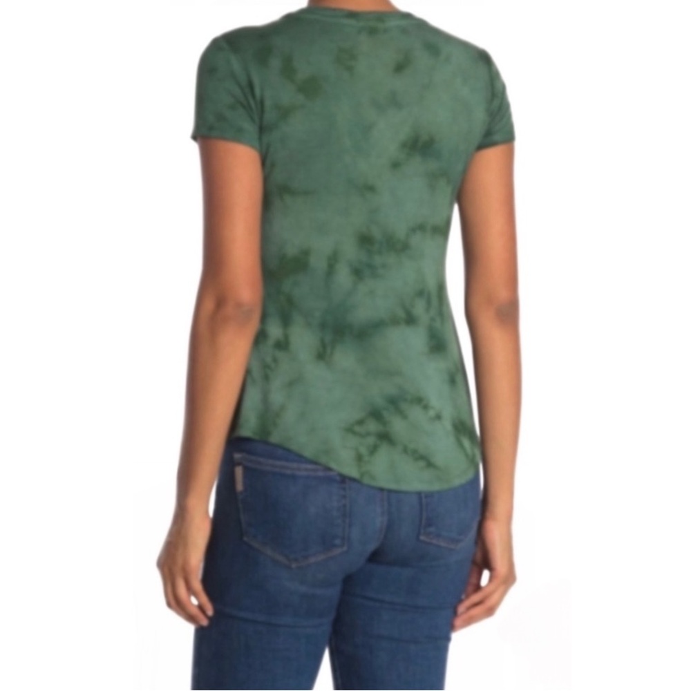 BAEA Green Tie Dye Babydoll Top! - Picture 2 of 2